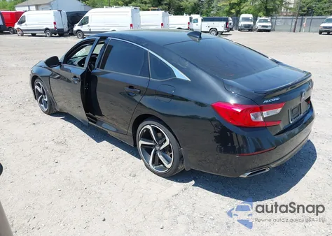 2018 Honda Accord Sport from USA, damaged, VIN 1HGCV1F36JA000944